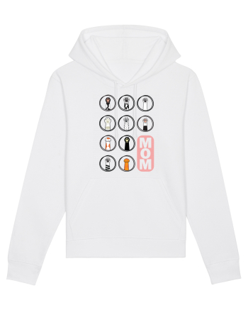 Cat mom White