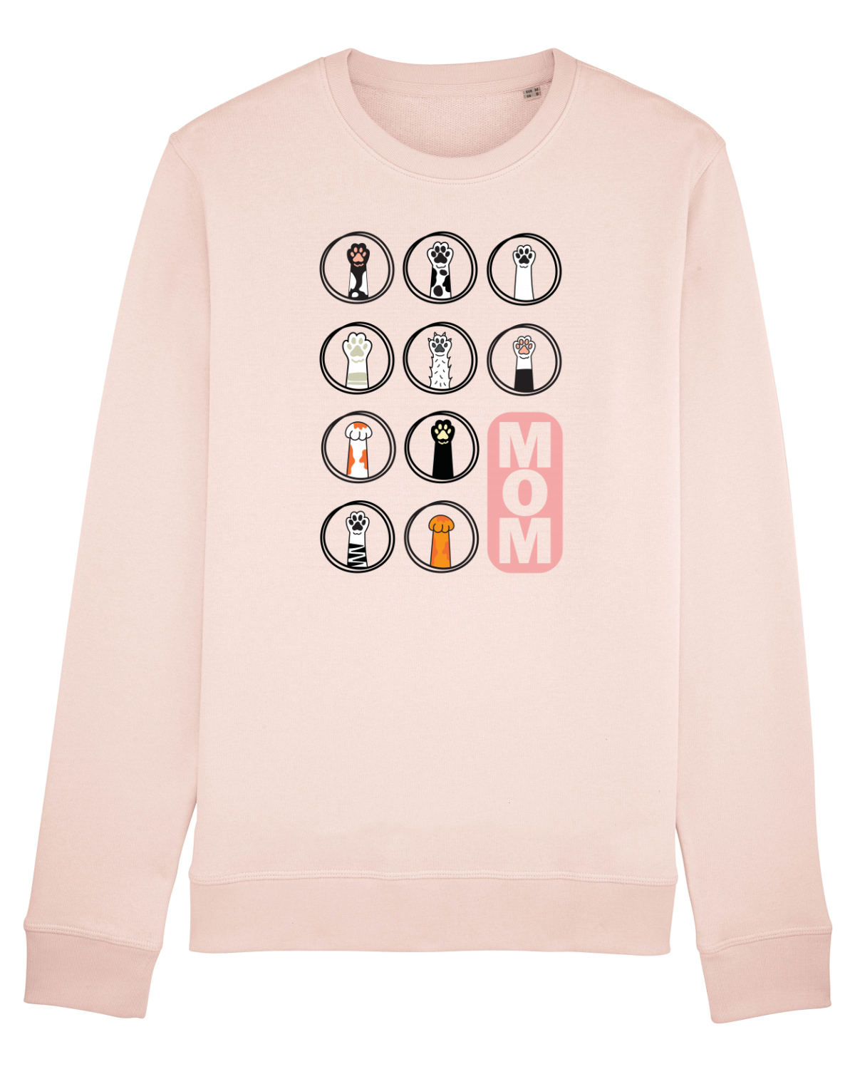 Bluză mânecă lungă Unisex Rise Candy Pink