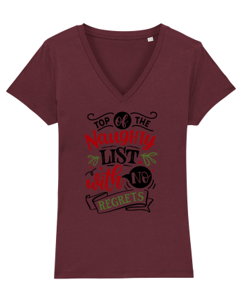 Lista lui Moș Crăciun Burgundy