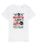 Lista lui Moș Crăciun Tricou mânecă scurtă  Copii Mini Creator