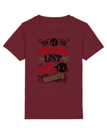 Lista lui Moș Crăciun Burgundy
