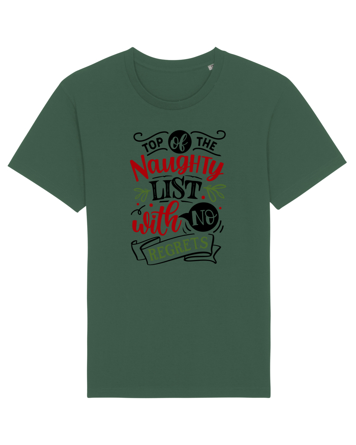 Tricou mânecă scurtă Unisex Rocker Bottle Green