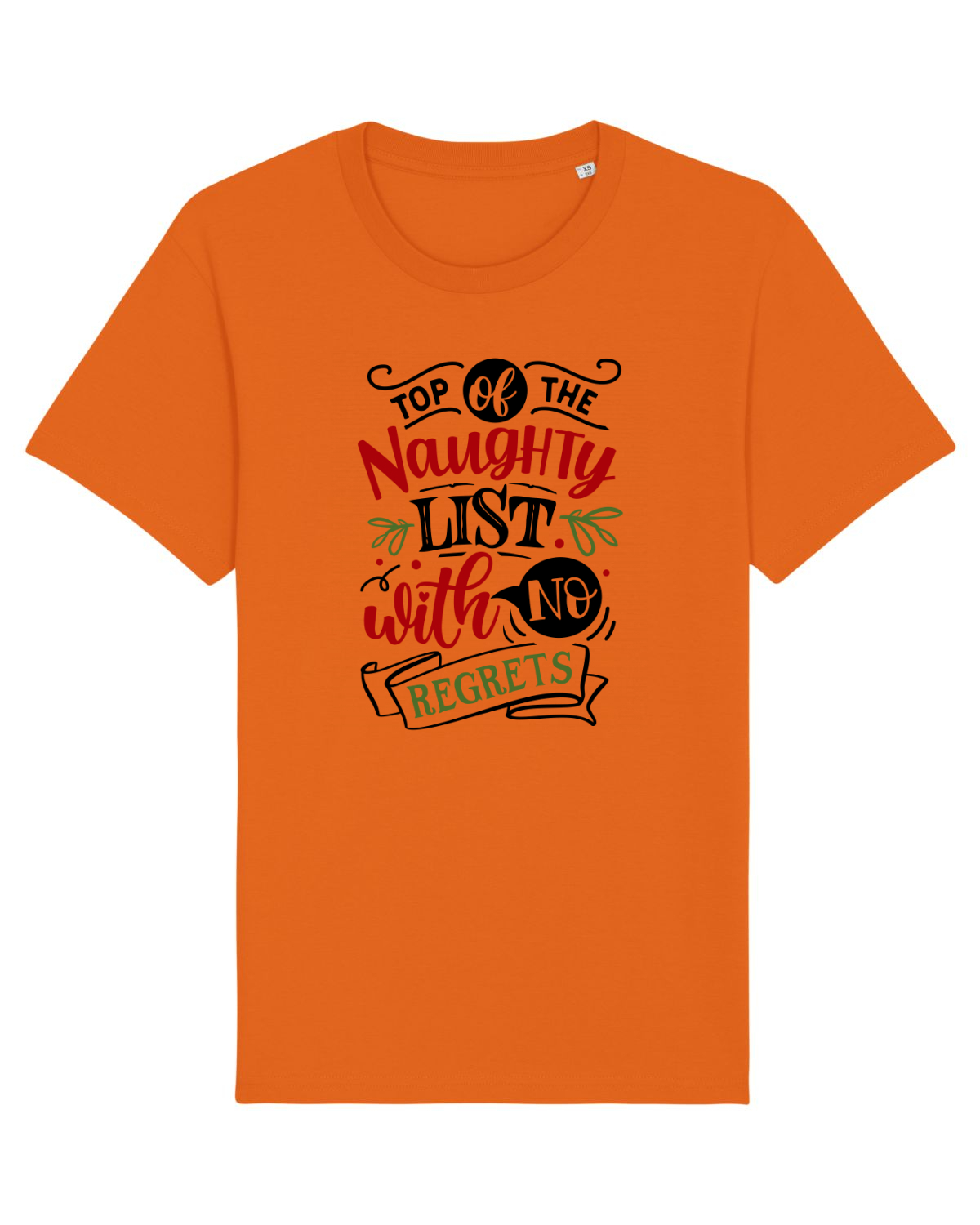 Tricou mânecă scurtă Unisex Rocker Bright Orange