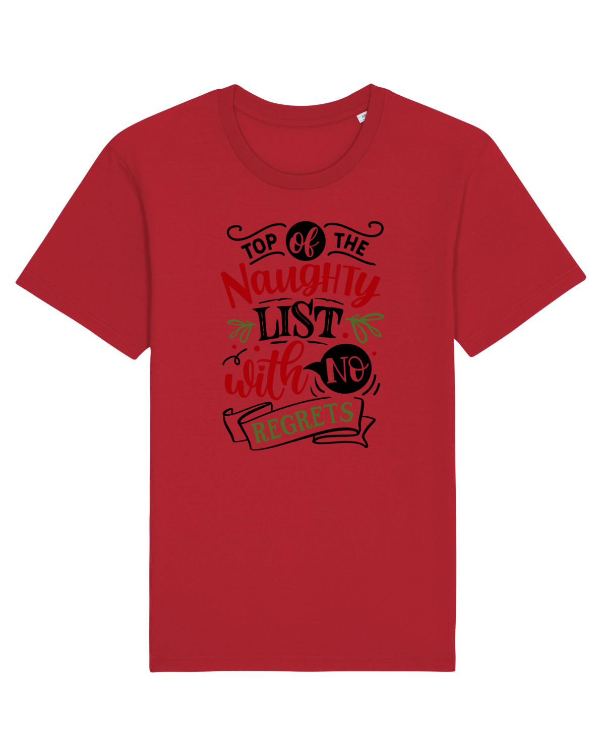 Tricou mânecă scurtă Unisex Rocker Red