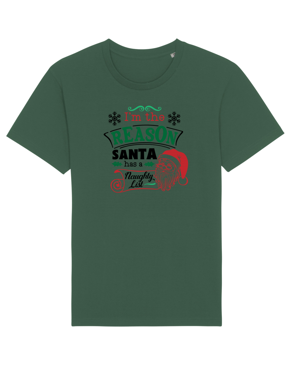 Tricou mânecă scurtă Unisex Rocker Bottle Green