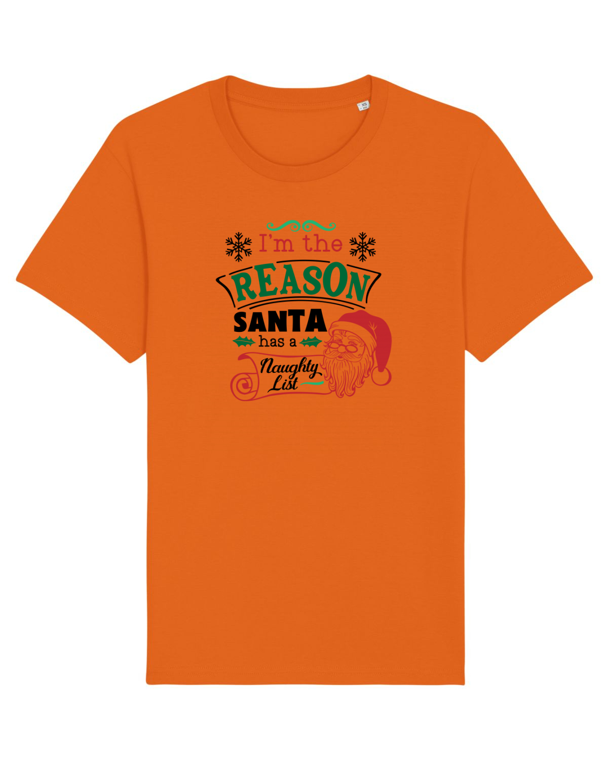 Tricou mânecă scurtă Unisex Rocker Bright Orange