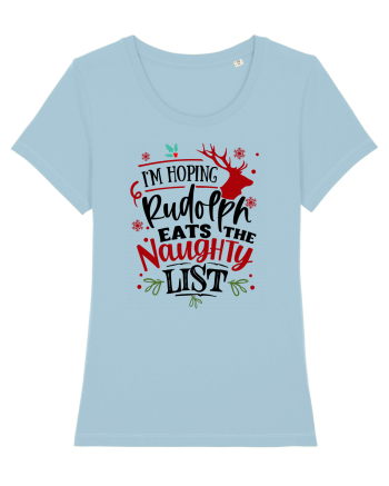 Rudolf - Lista lui Moș Crăciun Sky Blue