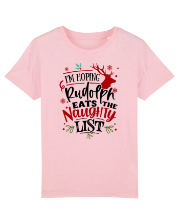 Rudolf - Lista lui Moș Crăciun Cotton Pink