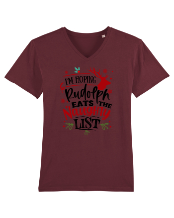 Rudolf - Lista lui Moș Crăciun Burgundy