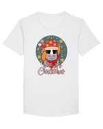 Bro, e Crăciunul Tricou mânecă scurtă guler larg Bărbat Skater