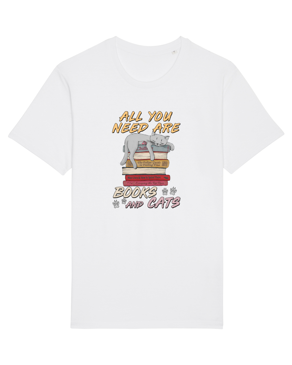 Tricou mânecă scurtă Unisex Rocker White