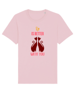 Viața e mai bună lângă tine Tricou mânecă scurtă Unisex Rocker