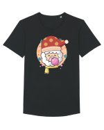 Llama de Crăciun Tricou mânecă scurtă guler larg Bărbat Skater