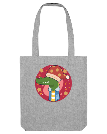 Crocodil de Crăciun Heather Grey