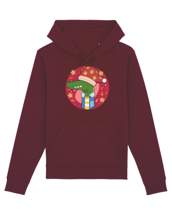 Crocodil de Crăciun Burgundy