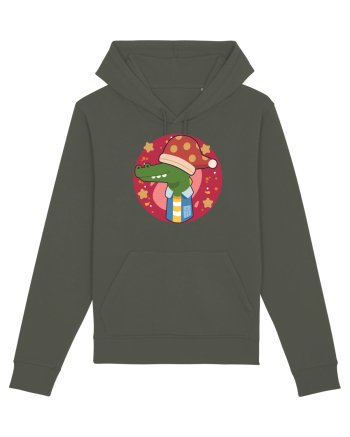 Crocodil de Crăciun Khaki