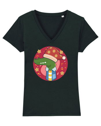 Crocodil de Crăciun Black