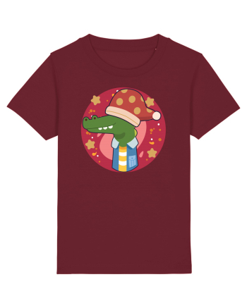 Crocodil de Crăciun Burgundy