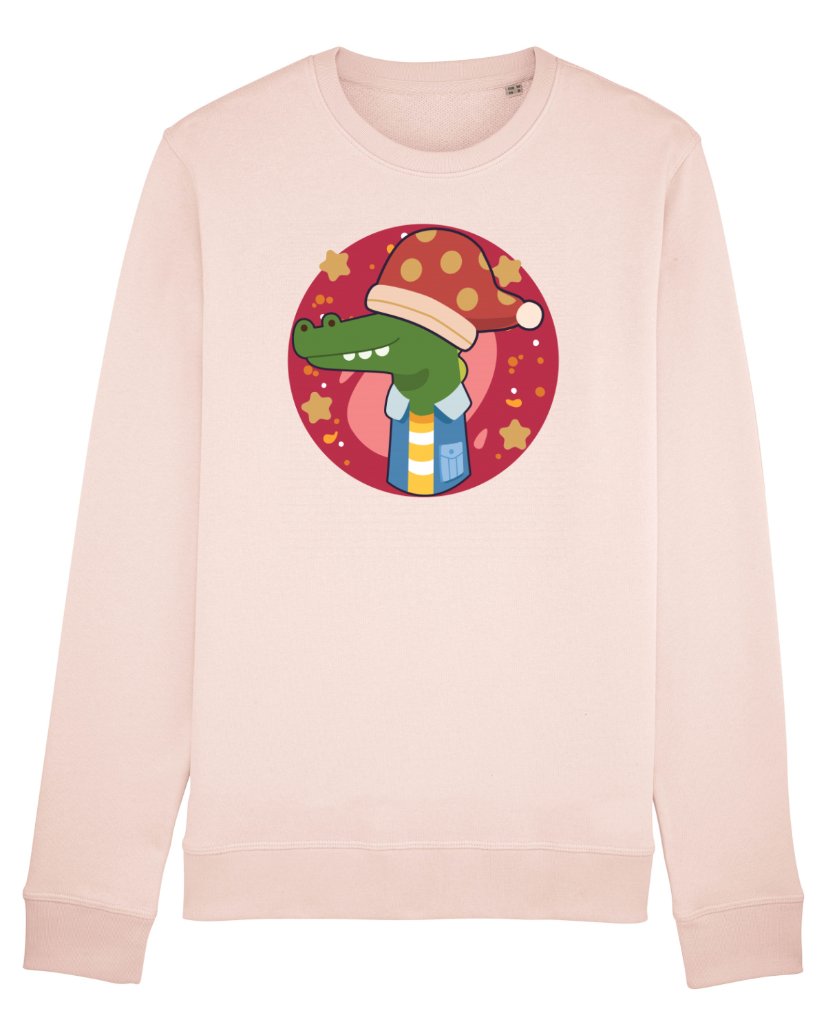 Bluză mânecă lungă Unisex Rise Candy Pink