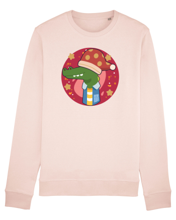 Crocodil de Crăciun Candy Pink