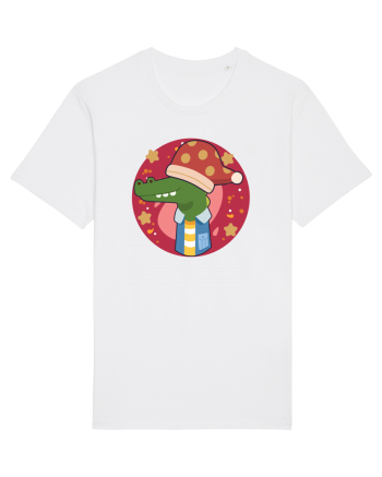 Crocodil de Crăciun White