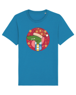 Crocodil de Crăciun Tricou mânecă scurtă Unisex Rocker