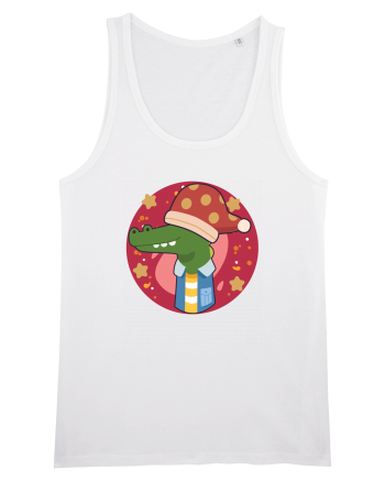 Crocodil de Crăciun White