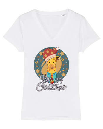 Girafa de Crăciun White