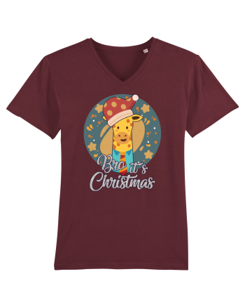 Girafa de Crăciun Burgundy