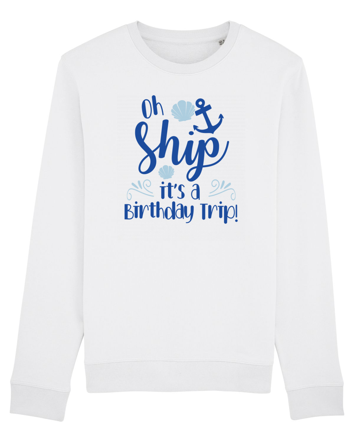 Bluză mânecă lungă Unisex Rise White