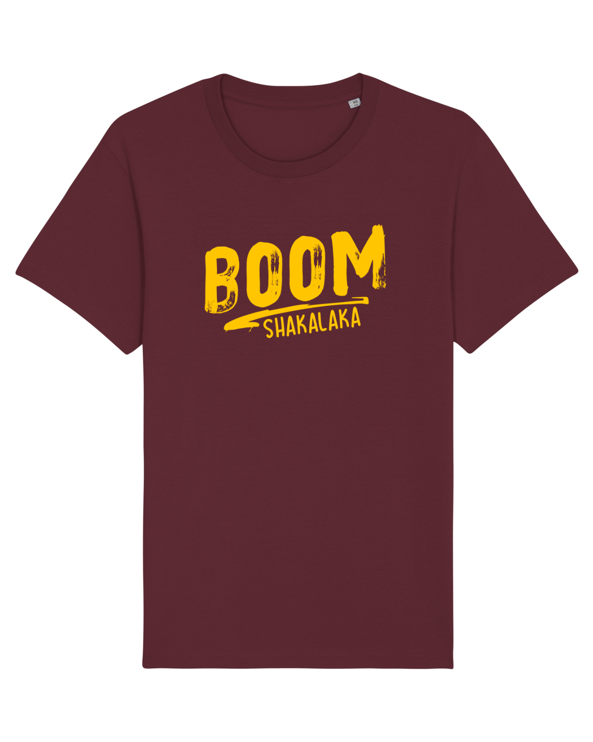 Tricou mânecă scurtă Unisex Rocker Burgundy