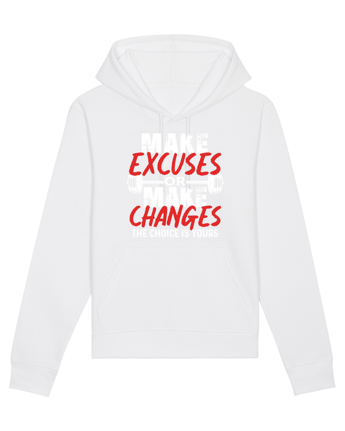 Hanorac Unisex Drummer White