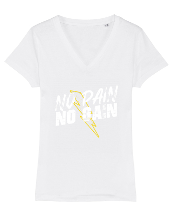 No pain No Gain White