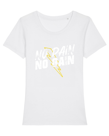 No pain No Gain White