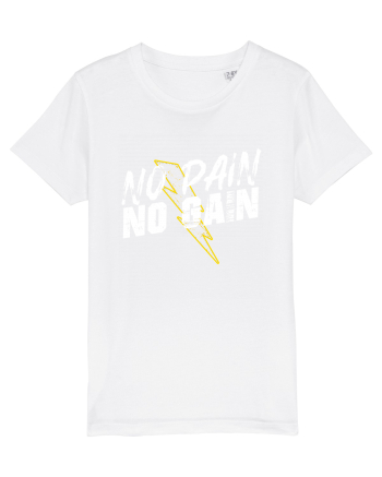 No pain No Gain White