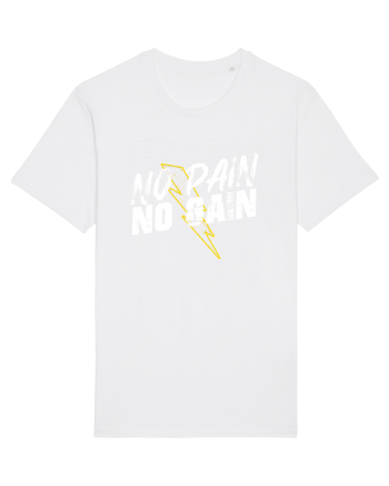 No pain No Gain White