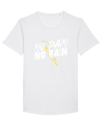 No pain No Gain White