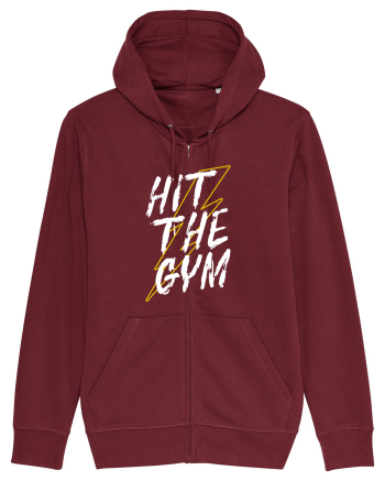 Hit The Gym Burgundy