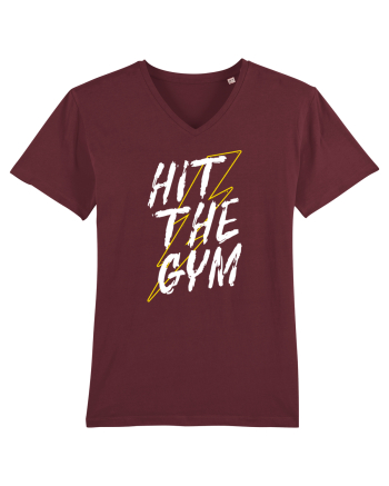 Hit The Gym Burgundy
