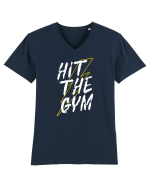 Hit The Gym Tricou mânecă scurtă guler V Bărbat Presenter