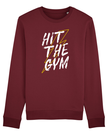 Hit The Gym Burgundy