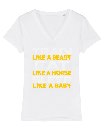 Train like a beast White