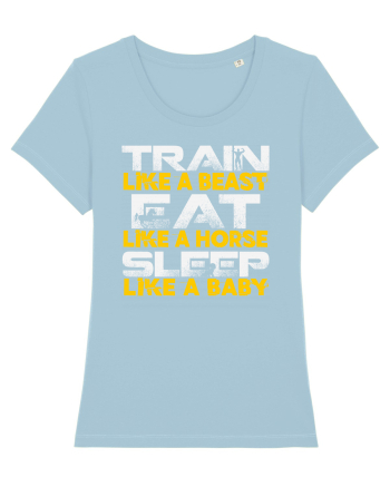Train like a beast Sky Blue