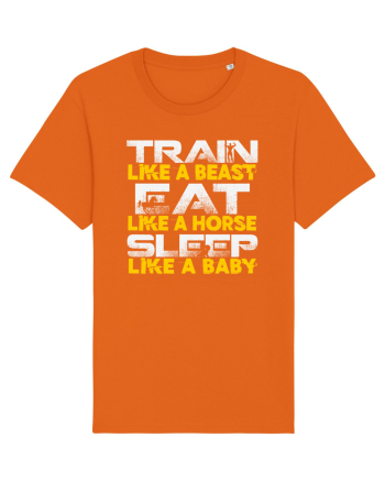 Train like a beast Bright Orange