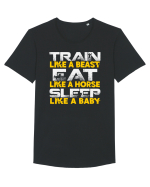 Train like a beast Tricou mânecă scurtă guler larg Bărbat Skater