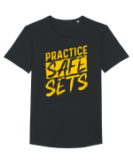 SAFE SETS Tricou mânecă scurtă guler larg Bărbat Skater
