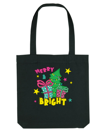 Merry and Bright Black