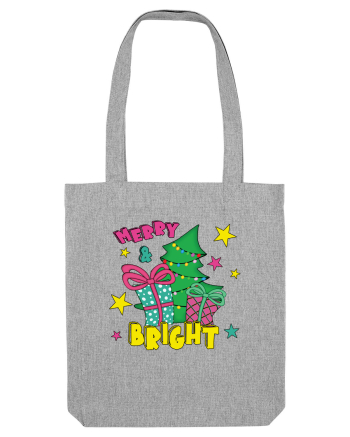 Merry and Bright Heather Grey