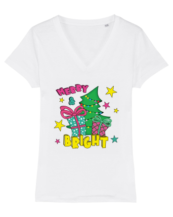 Merry and Bright White