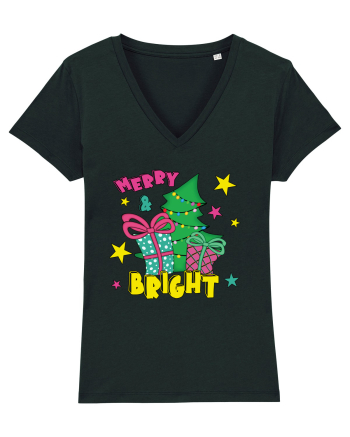 Merry and Bright Black